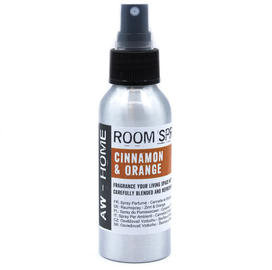 100ml Room Spray - Cinnamon & Orange