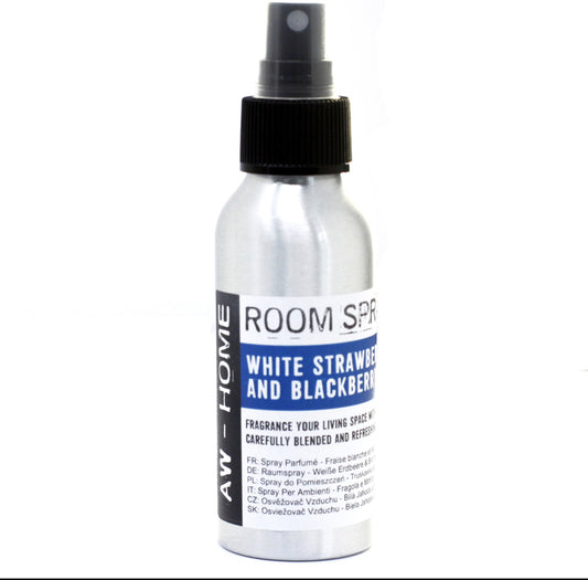100ml Room Spray - White Strawberry & Blackberry